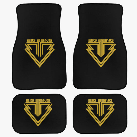BigBang Car Floor Mats - 4Pcs Car Floor Mats - Car Accessories - Kpop car mats - (Set of 4 - 2 Front & 2 Rear) - Beyond The Shoppe