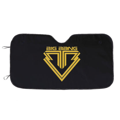 BIGBANG Logo Sun Shade - Windshield Cover - KPop Themed - Great gift! Car Window Shield - Windshield Protector - Beyond The Shoppe
