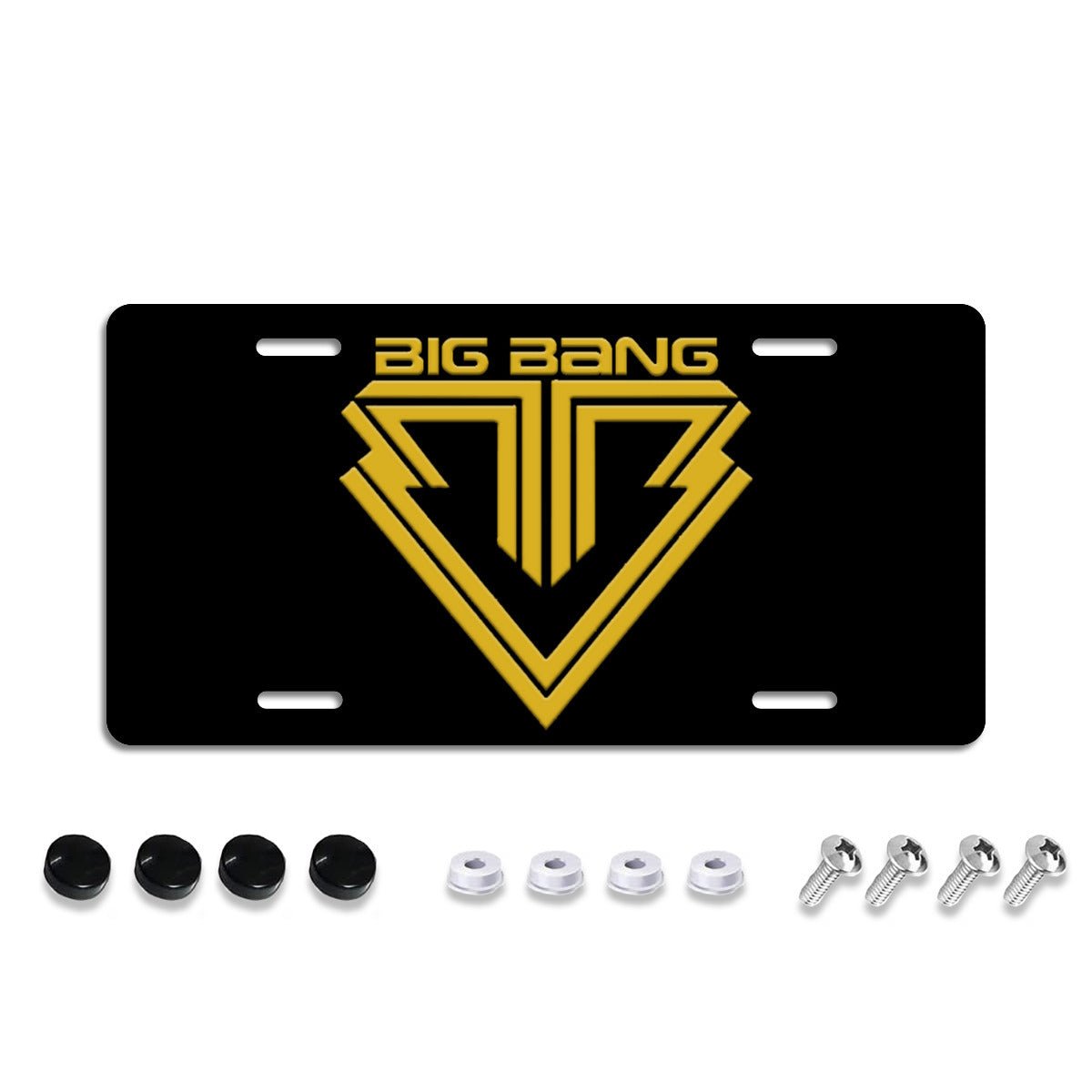 BIGBANG Logo Vanity Plate for your car - Car accessories - Beyond The Shoppe