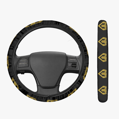 BigBang Steering Wheel Cover car accessory - black steering cover - great gift - kpop car accessories - Beyond The Shoppe