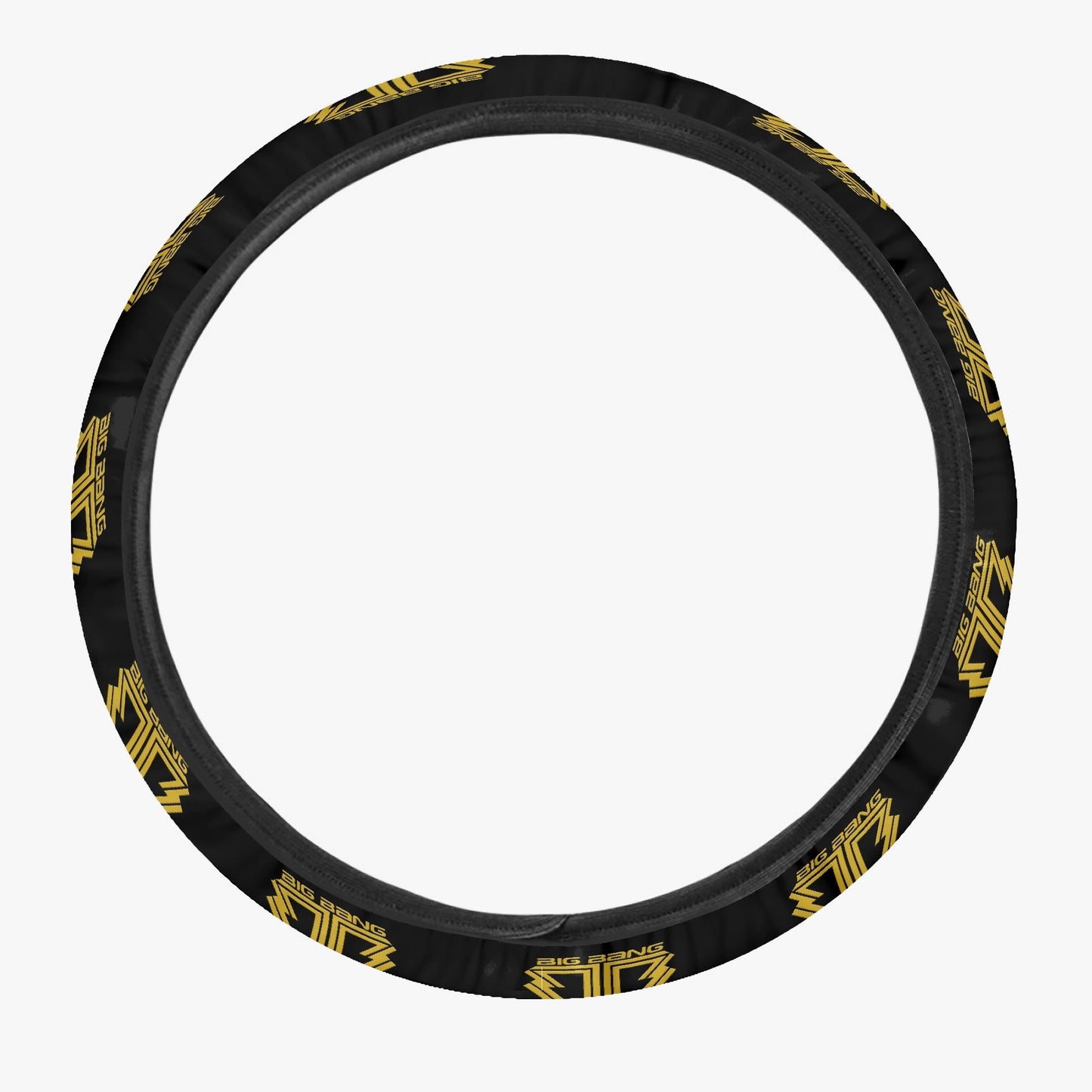 BigBang Steering Wheel Cover car accessory - black steering cover - great gift - kpop car accessories - Beyond The Shoppe