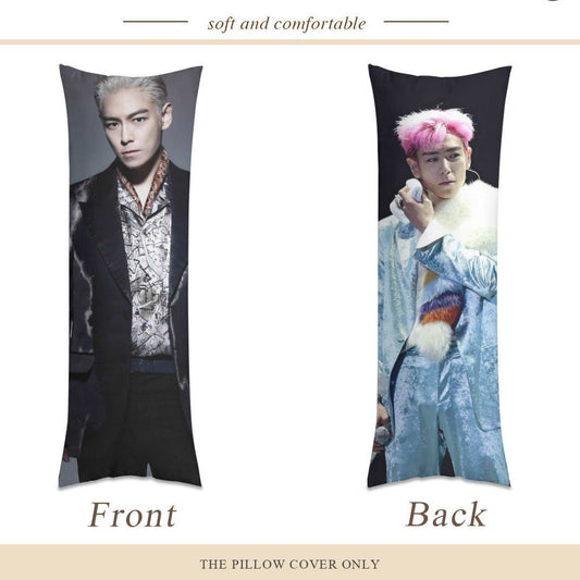 BIGBANG T.O.P Full Body Pillow Case - Double Sided Full Body Pillowcases - 3 sizes! TOP - Beyond The Shoppe