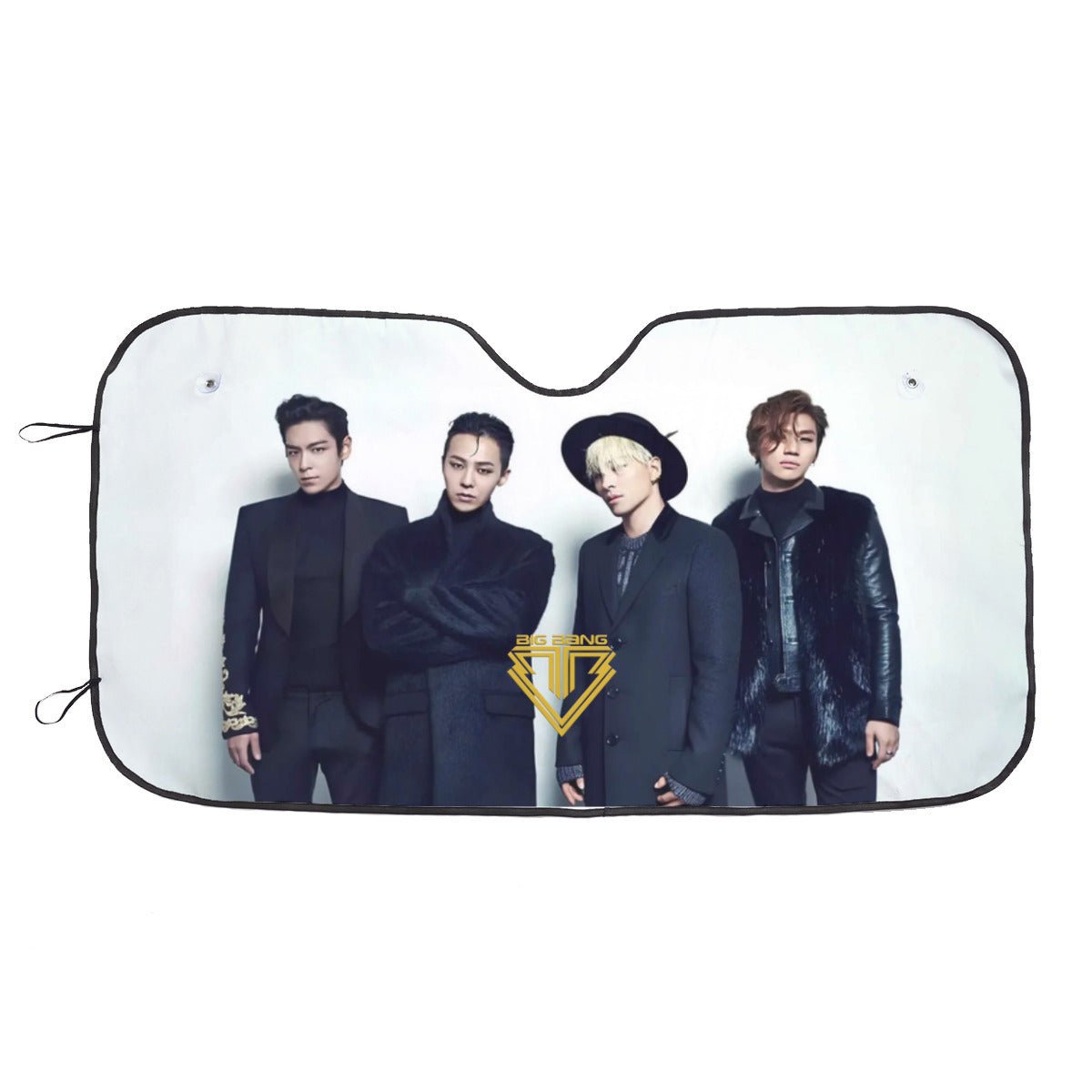 BINGBANG Sun Shade - Windshield Cover - KPop Themed - Great gift! Car Window Shield - Windshield Protector - Beyond The Shoppe