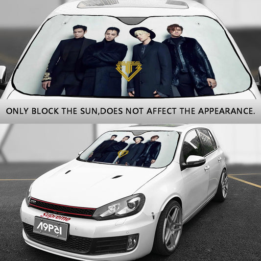 BINGBANG Sun Shade - Windshield Cover - KPop Themed - Great gift! Car Window Shield - Windshield Protector - Beyond The Shoppe
