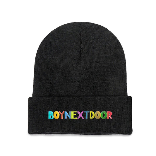 BND Boy Next Door - Beanie for Adults – Cozy Polyester Knit Hat - Stylish, Comfortable & Trendy Hat BOYNEXTDOOR - Beyond The Shoppe