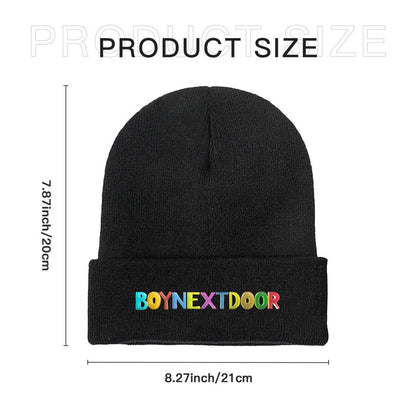 BND Boy Next Door - Beanie for Adults – Cozy Polyester Knit Hat - Stylish, Comfortable & Trendy Hat BOYNEXTDOOR - Beyond The Shoppe
