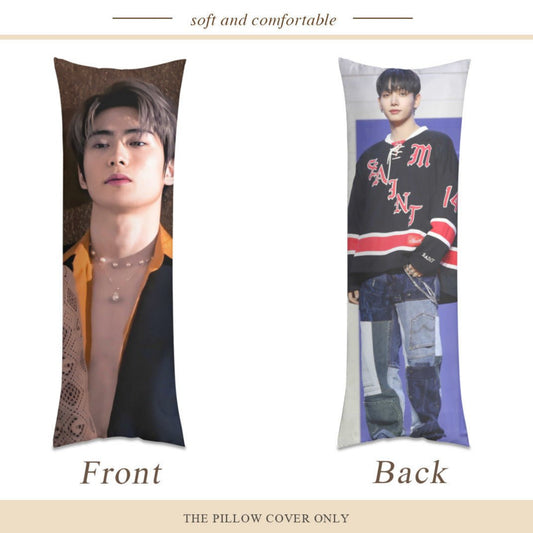 BoyNextDoor Jaehyun Full Body Pillow Case - Double Sided Full Body Pillowcases - 3 sizes! - Beyond The Shoppe