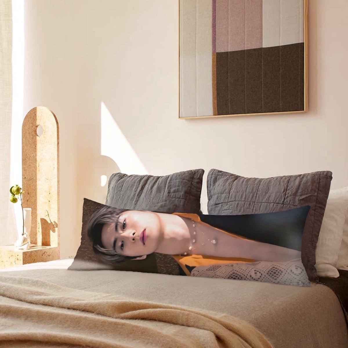 BoyNextDoor Jaehyun Full Body Pillow Case - Double Sided Full Body Pillowcases - 3 sizes! - Beyond The Shoppe