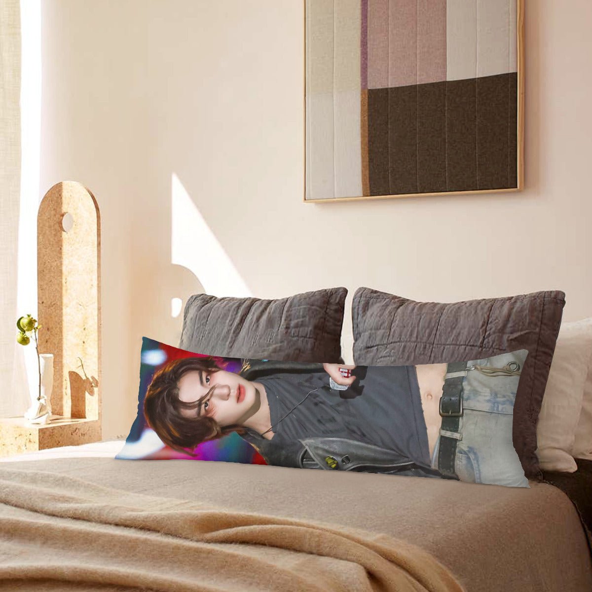 BoyNextDoor Leehan Full Body Pillow Case - Double Sided Full Body Pillowcases - 3 sizes! - Beyond The Shoppe