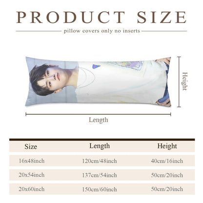 BoyNextDoor Riwoo Full Body Pillow Case - Double Sided Full Body Pillowcases - 3 sizes! - Beyond The Shoppe