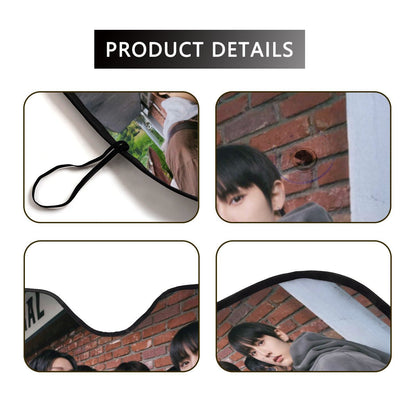 BoyNextDoor Sun Shade - Windshield Cover - KPop Themed - Great gift! Car Window Shield - Windshield Protector - Beyond The Shoppe