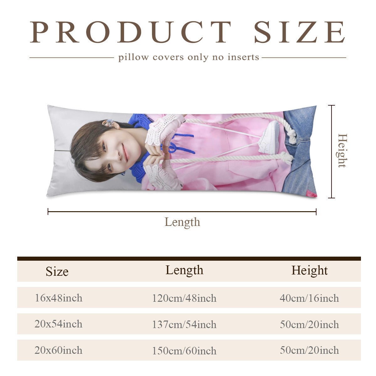 BoyNextDoor Woonhak Full Body Pillow Case - Double Sided Full Body Pillowcases - 3 sizes! - Beyond The Shoppe