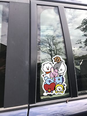 BTS -  BT21 Gang is all here! Vinyl Decals, Fun Stickers - Water, UV and Scratch Resistant!