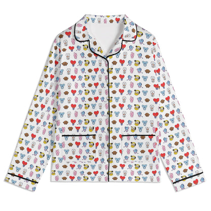 BT21 Unisex Long Sleeve Adult PJs - Immediate Shipping! Size XL - Beyond The Shoppe