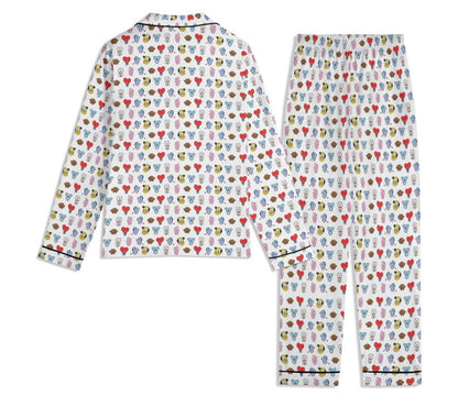 BT21 Unisex Long Sleeve Adult PJs - Immediate Shipping! Size XL - Beyond The Shoppe