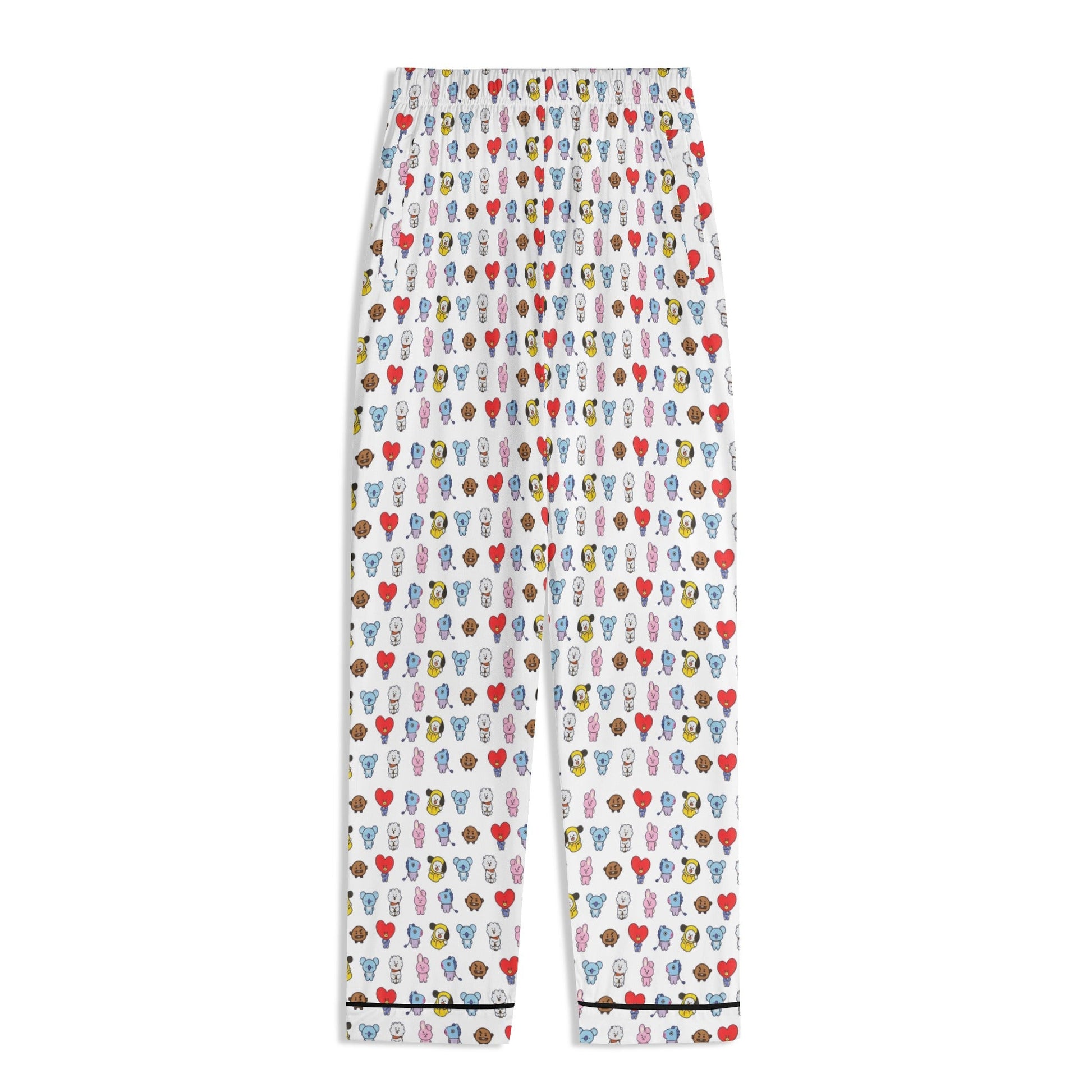 BT21 Unisex Long Sleeve Adult PJs - Immediate Shipping! Size XL - Beyond The Shoppe