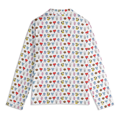 BT21 Unisex Long Sleeve Adult PJs - Immediate Shipping! Size XL - Beyond The Shoppe
