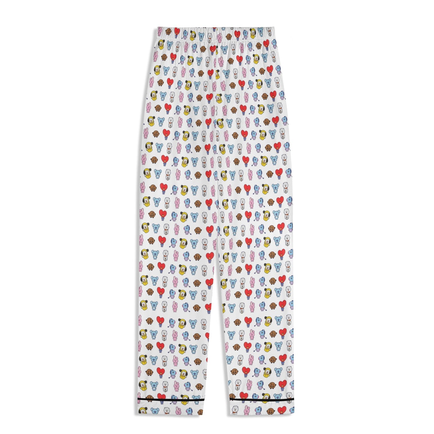 BT21 Unisex Long Sleeve Adult PJs - Immediate Shipping! Size XL - Beyond The Shoppe
