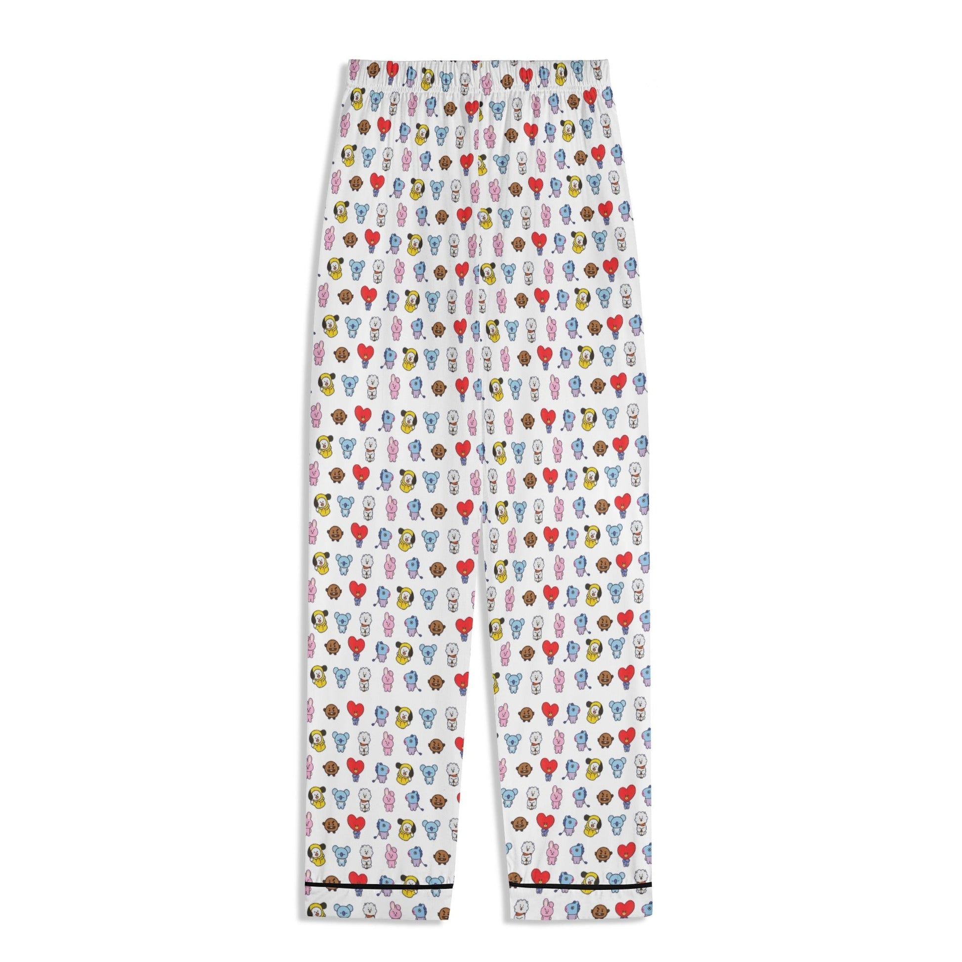BT21 Unisex Long Sleeve Adult PJs - Immediate Shipping! Size XL - Beyond The Shoppe