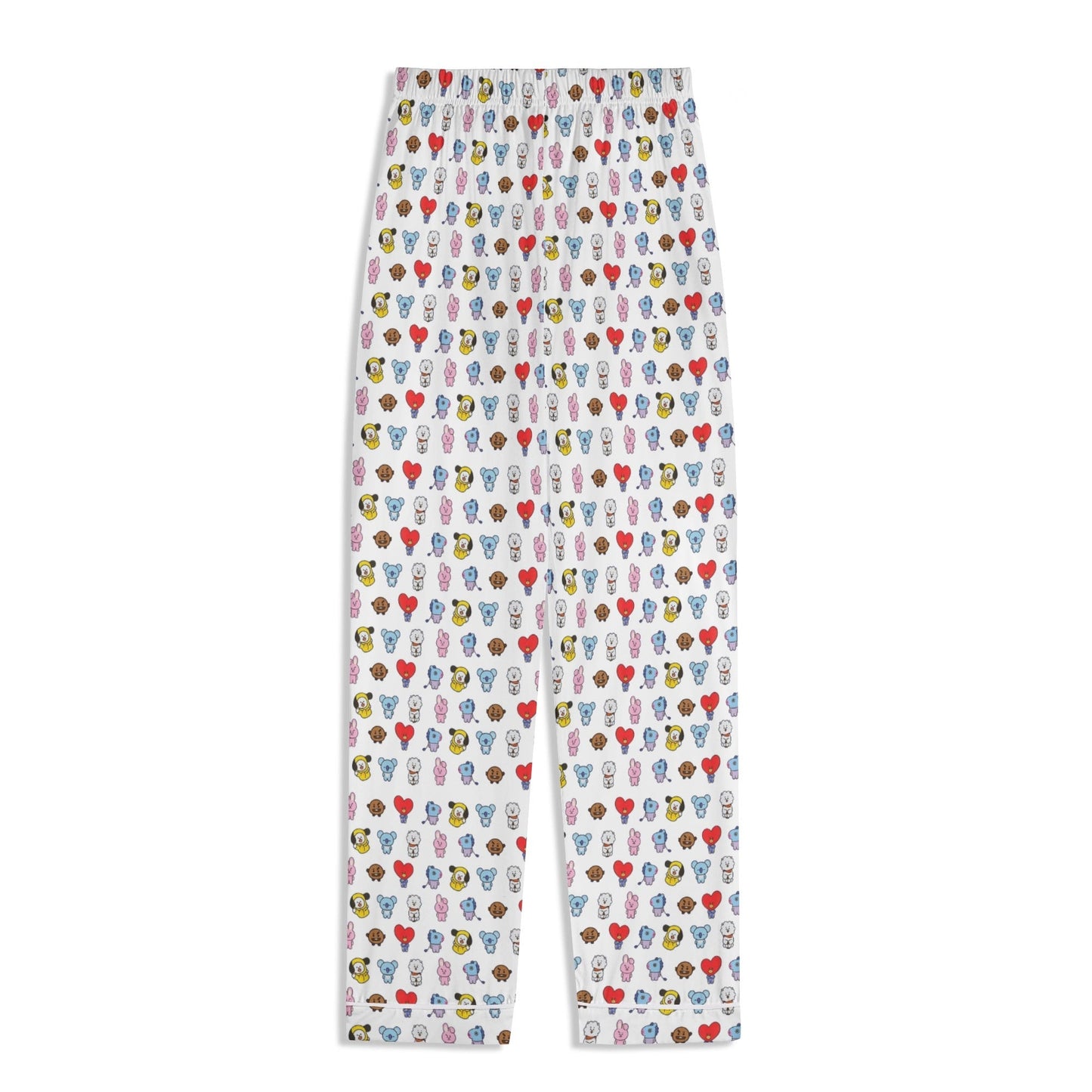 BT21 Unisex Long Sleeve Adult PJs - Immediate Shipping! Size XL - Beyond The Shoppe