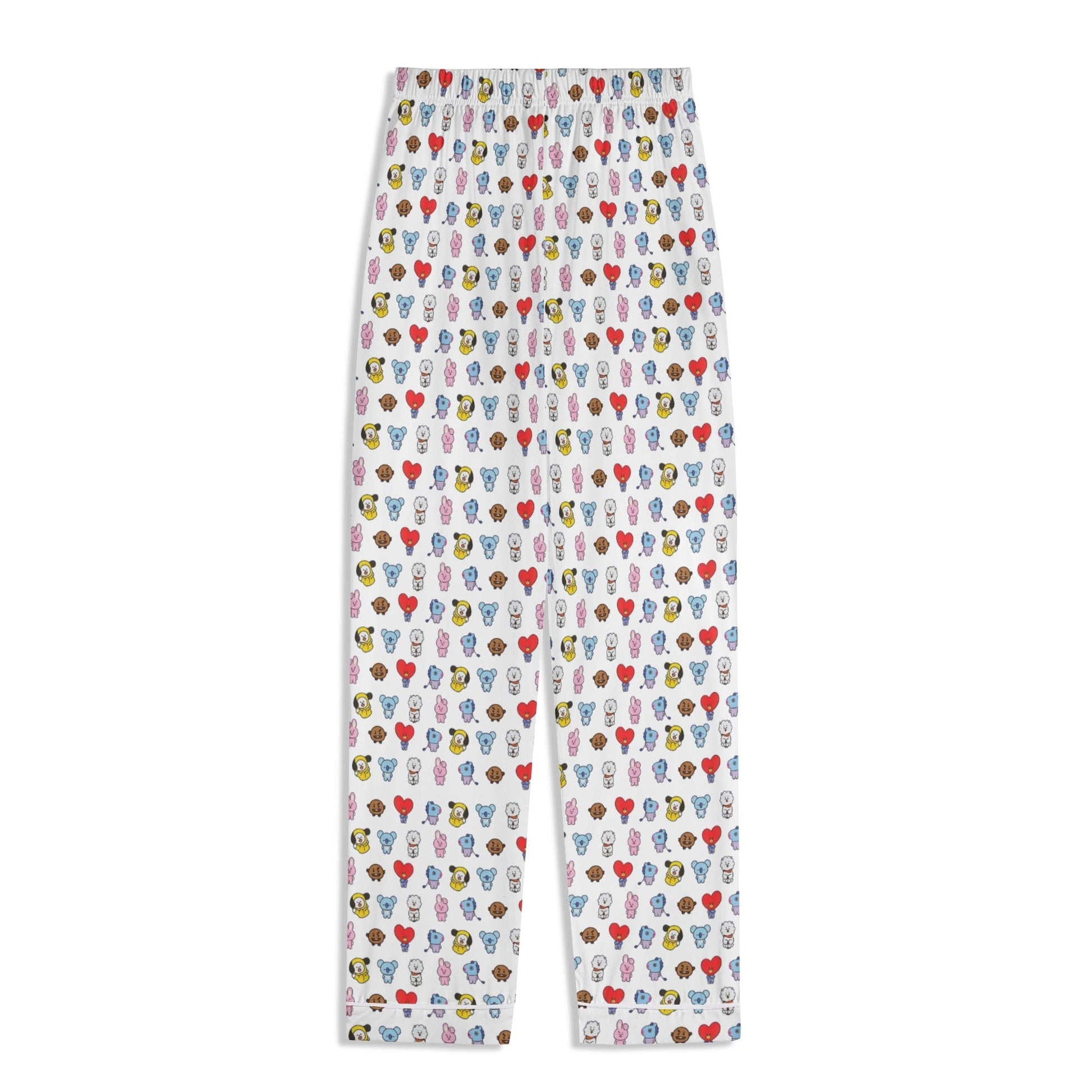 BT21 Unisex Long Sleeve Adult PJs - Immediate Shipping! Size XL - Beyond The Shoppe