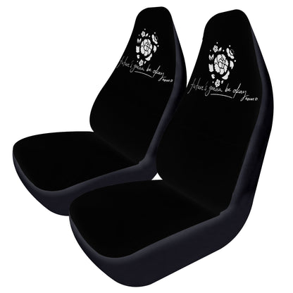 BTS Agust D - Suga Car Seat Microfiber Covers - Future's gonna be okay - Set of 2 - BTS car seat covers - Bangtan car accessories ARMY - Beyond The Shoppe