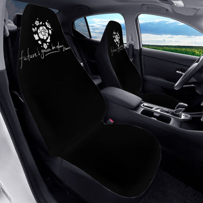 BTS Agust D - Suga Car Seat Microfiber Covers - Future's gonna be okay - Set of 2 - BTS car seat covers - Bangtan car accessories ARMY - Beyond The Shoppe