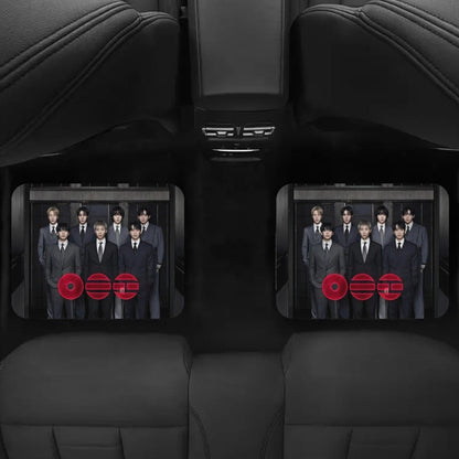 BTS Arirang Car Floor Mats - Car Accessories - Kpop car mats - (Set of 4 - 2 Front & 2 Rear) - Beyond The Shoppe