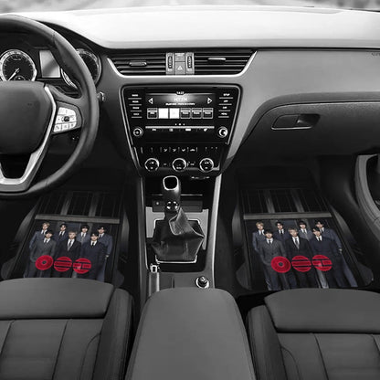 BTS Arirang Car Floor Mats - Car Accessories - Kpop car mats - (Set of 4 - 2 Front & 2 Rear) - Beyond The Shoppe