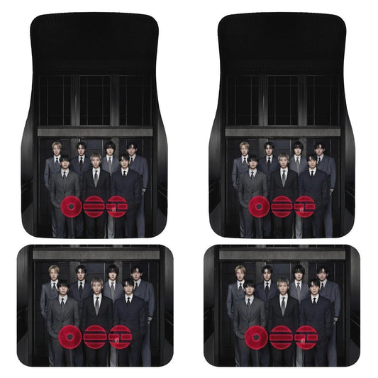 BTS Arirang Car Floor Mats - Car Accessories - Kpop car mats - (Set of 4 - 2 Front & 2 Rear) - Beyond The Shoppe