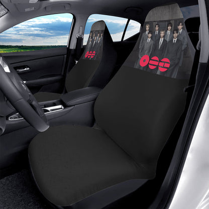 BTS Arirang Microfiber Car Seat Covers - 2Pcs - Beyond The Shoppe