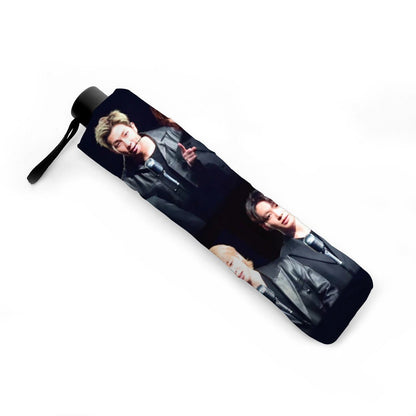BTS Arirang OT7 Automatic opening umbrella - Kpop for rainy weather and protection from weather - Beyond The Shoppe