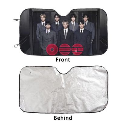 BTS Arirang Sun Shade - Windshield Cover - KPop Themed - Great gift! Car Window Shield - Windshield Protector - Beyond The Shoppe