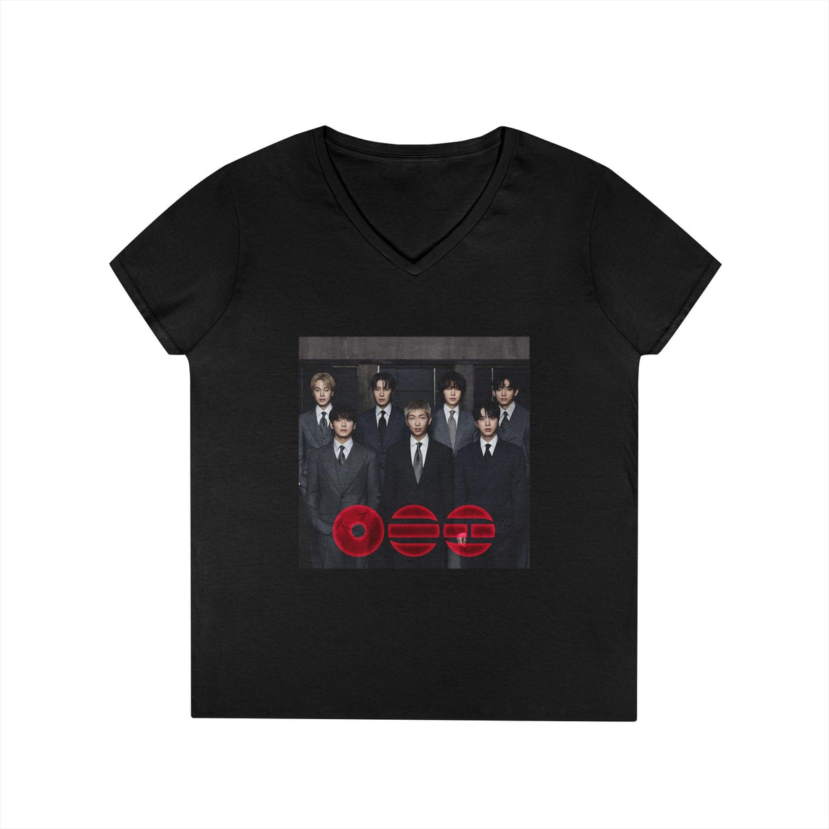 BTS Arirang Women's Short Sleeve V - Neck T-Shirt - Great KPop gift! - Beyond The Shoppe