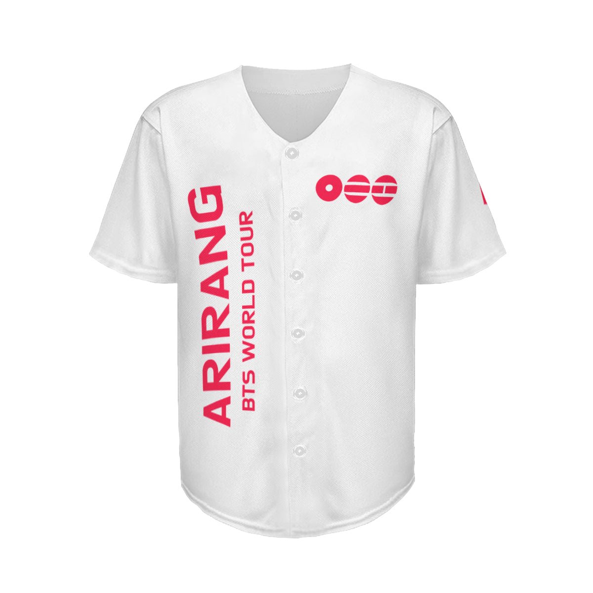 BTS ARIRANG WORLD TOUR Breathable Adult Baseball Jersey - Beyond The Shoppe