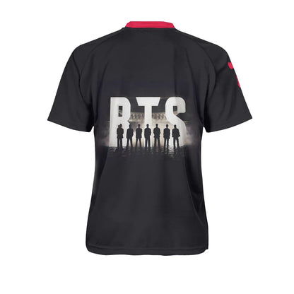 BTS ARIRANG WORLD TOUR Breathable Adult Baseball Jersey - Black - Beyond The Shoppe