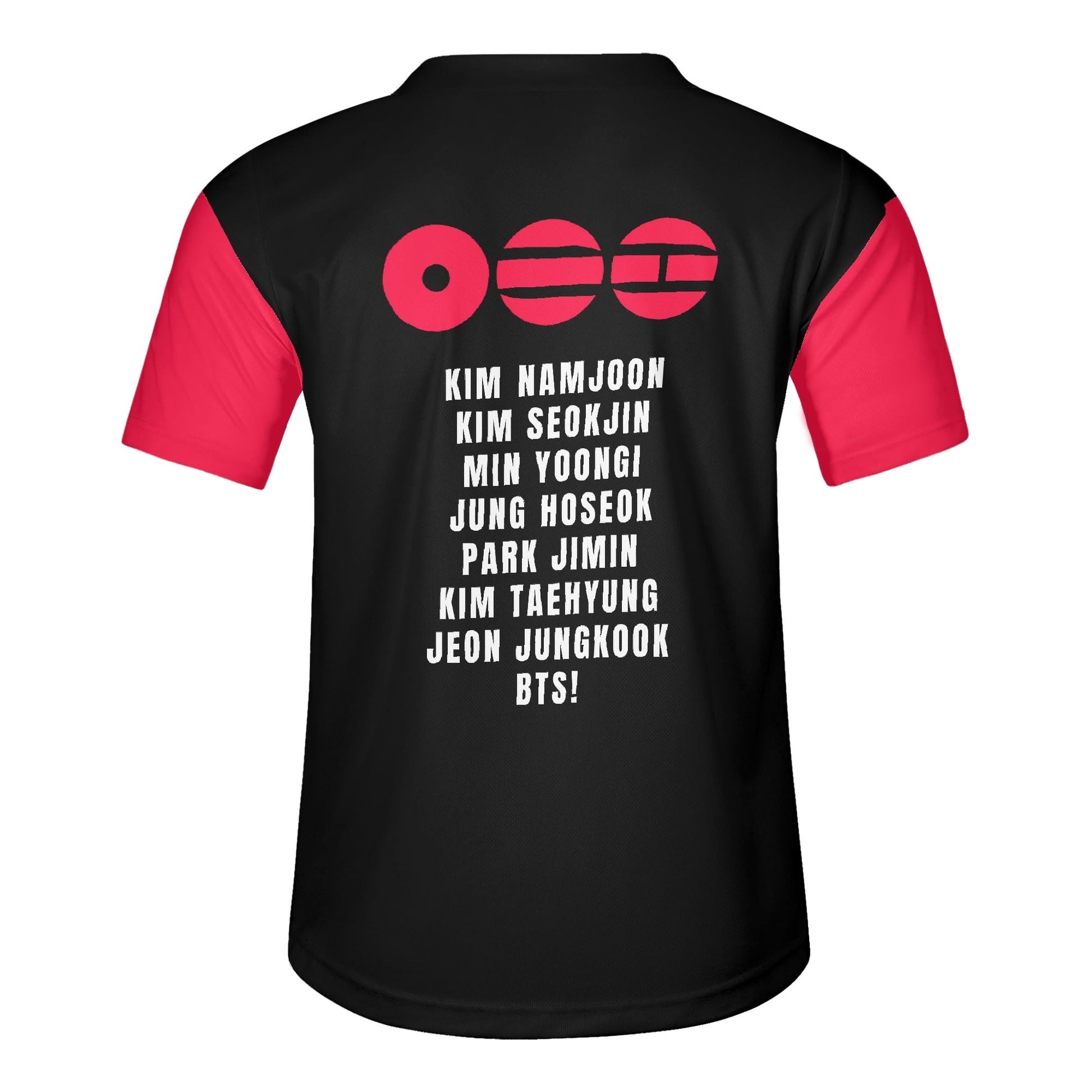 BTS ARIRANG WORLD TOUR Breathable Adult Baseball Jersey - Black - Beyond The Shoppe