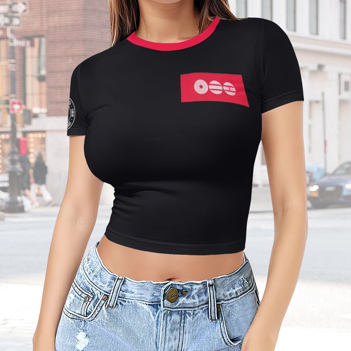 BTS ARIRANG WORLD TOUR Cropped T-Shirt with Playlist on Back! - Beyond The Shoppe