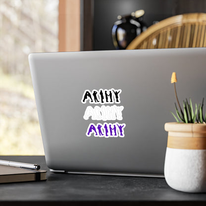 BTS ARMY Silhouette - 3 Colors! Vinyl Decals, Fun Stickers - Water, UV and Scratch Resistant! - Beyond The Shoppe