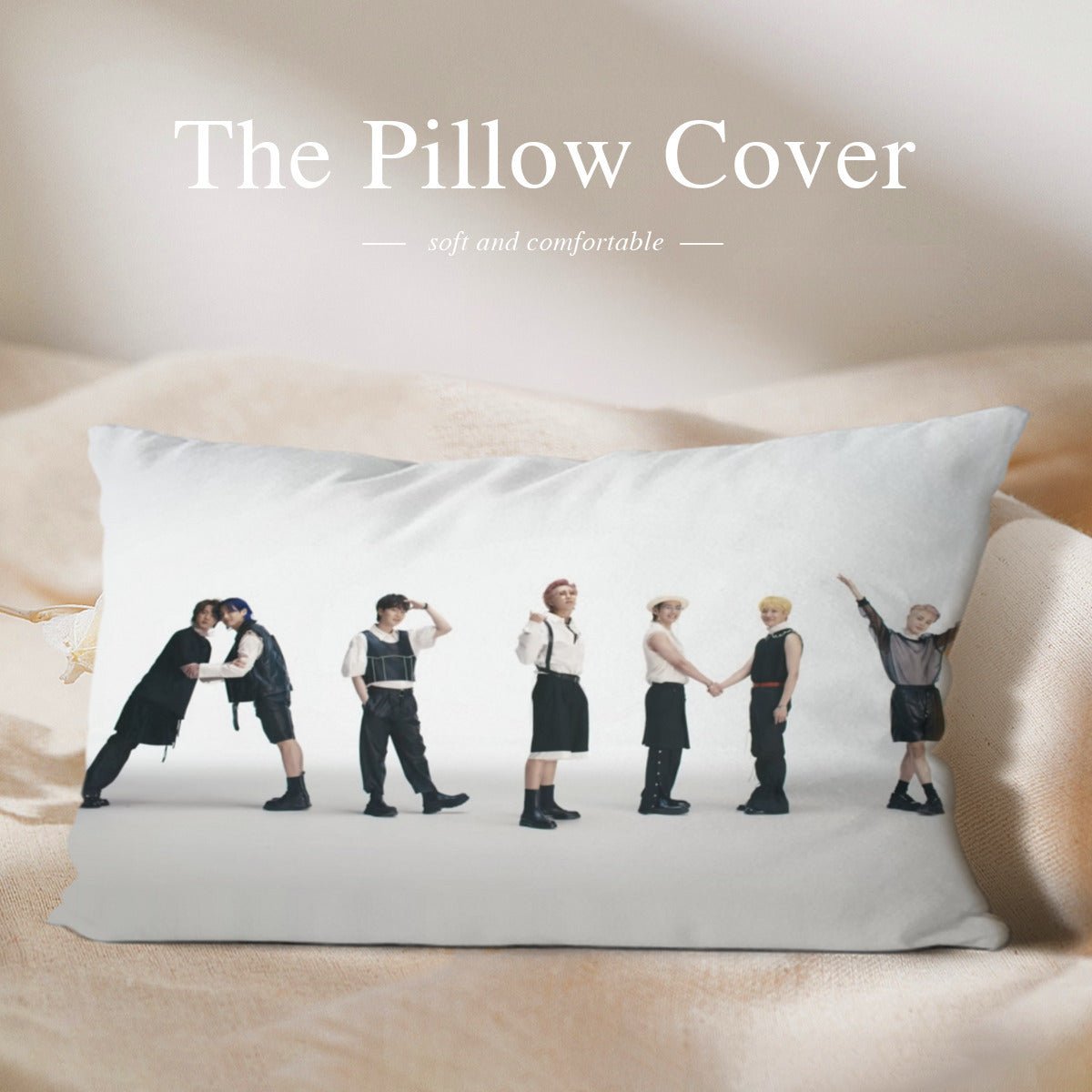 BTS ARMY themed Pillow sham - double sided pillow case - Pillowcase! Great KPOP Gift! - Beyond The Shoppe