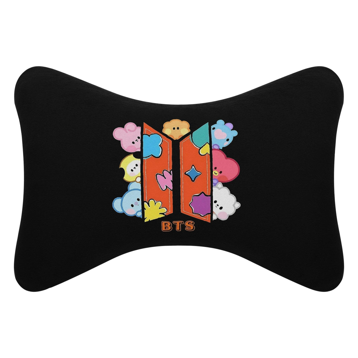 BTS - Baby BT21 Characters & Logo Car Headrest Pillow - Beyond The Shoppe
