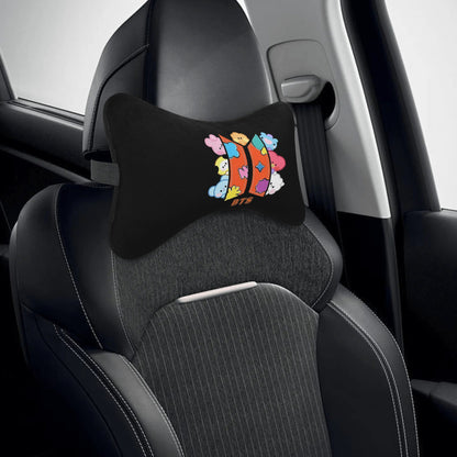 BTS - Baby BT21 Characters & Logo Car Headrest Pillow - Beyond The Shoppe