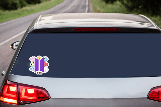BTS - Baby BT21 Characters & Logo Vinyl Decals, Fun Stickers - Water, UV and Scratch Resistant! - Beyond The Shoppe