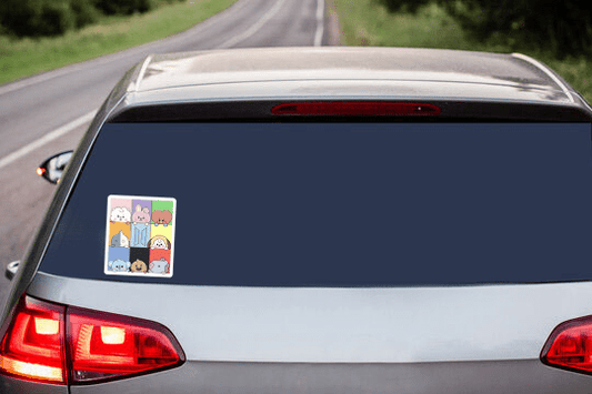BTS - Baby BT21 Squares! Vinyl Decals, Fun Stickers - Water, UV and Scratch Resistant! - Beyond The Shoppe