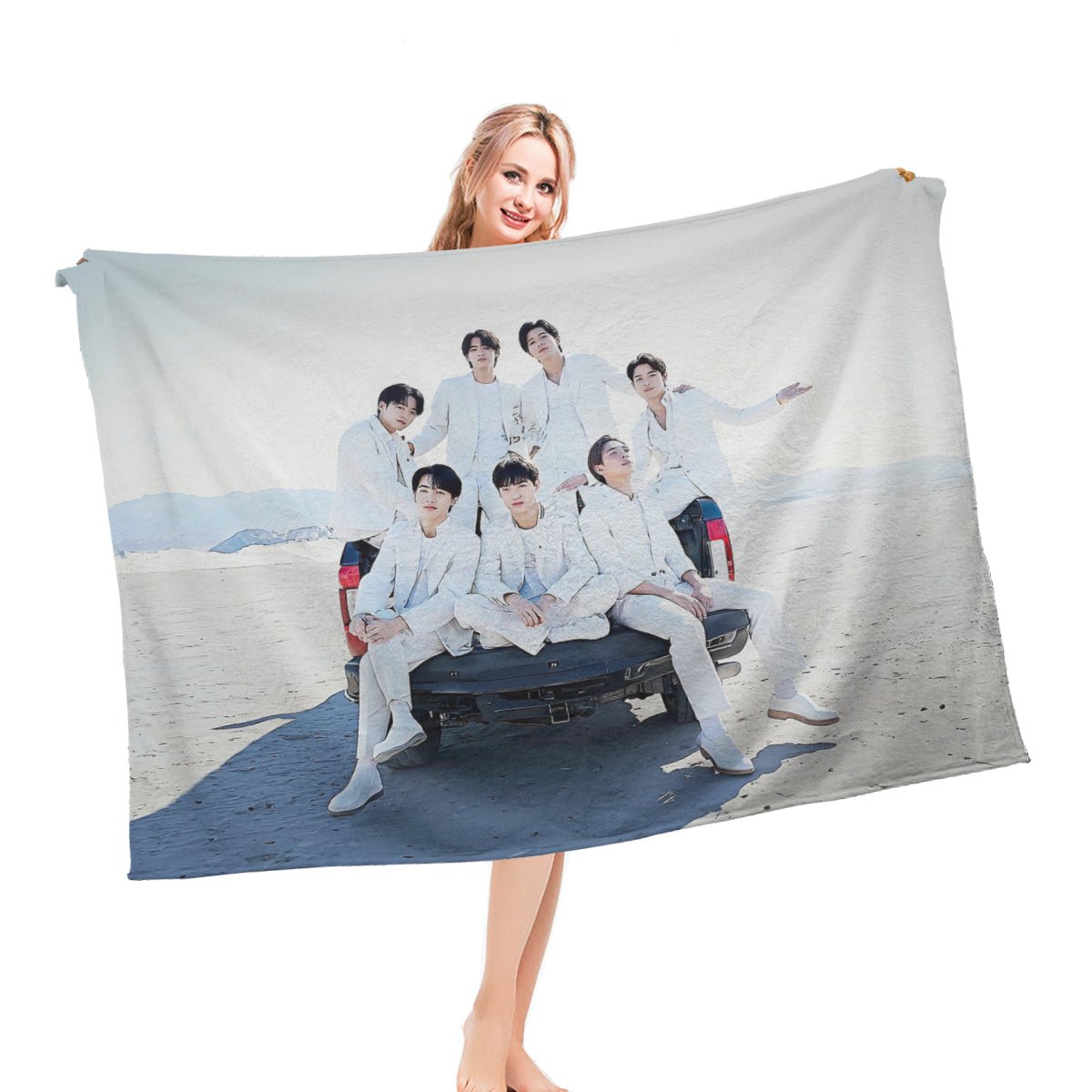BTS Best is Yet To Come Flannel Breathable Blanket 4 Sizes! Blanket Throw - Beyond The Shoppe