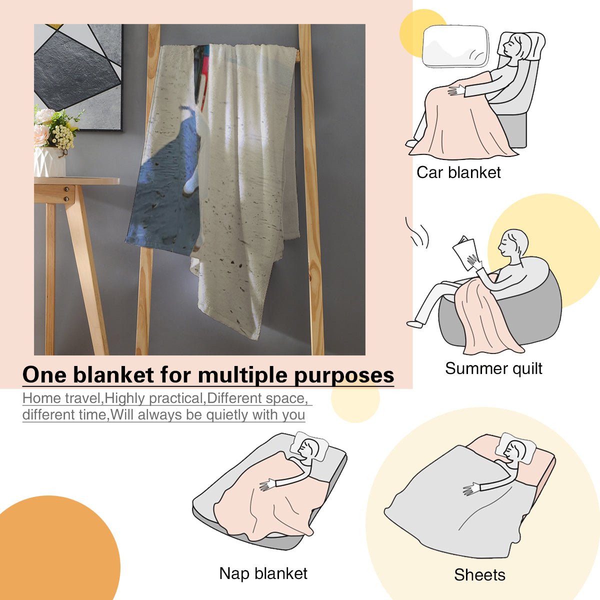 BTS Best is Yet To Come Flannel Breathable Blanket 4 Sizes! Blanket Throw - Beyond The Shoppe