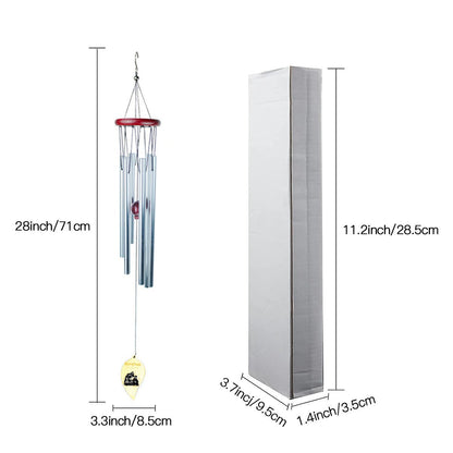 BTS Borahae Aluminum Wind chimes - Great for your garden or patio! Kpop decor! - Beyond The Shoppe