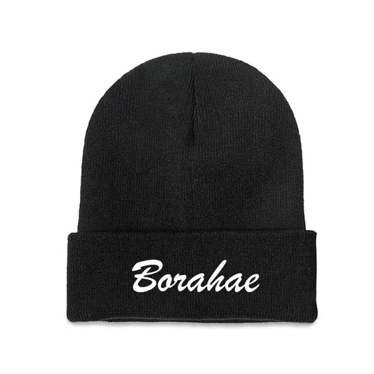 BTS Borahae Beanie for Adults – Cozy Polyester Knit Hat - Stylish, Comfortable & Trendy Hat - Beyond The Shoppe