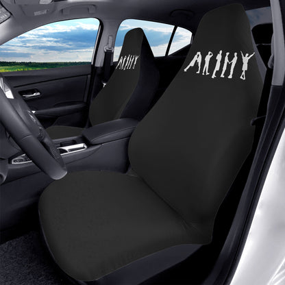 BTS BT21 Army Car Seat Microfiber Covers - Set of 2 - BTS car seat covers - Bangtan army car accessories - ARMY - Beyond The Shoppe