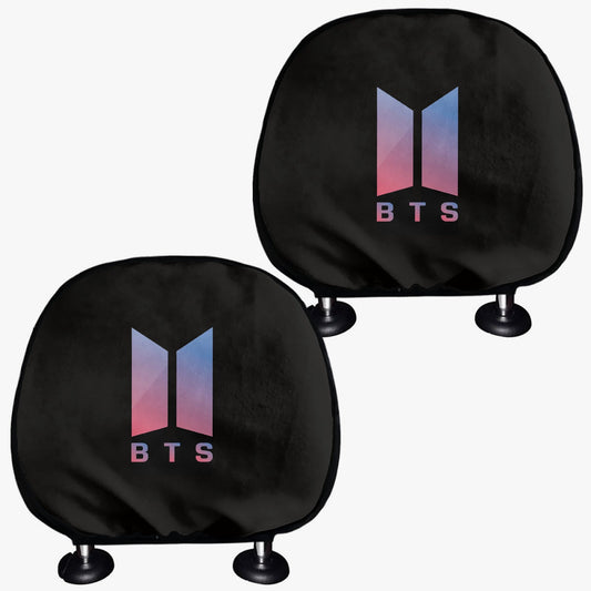 BTS BT21 Car headrest covers - BTS car accessories - 2 pieces - Beyond The Shoppe